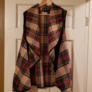 Beautiful plaid vest